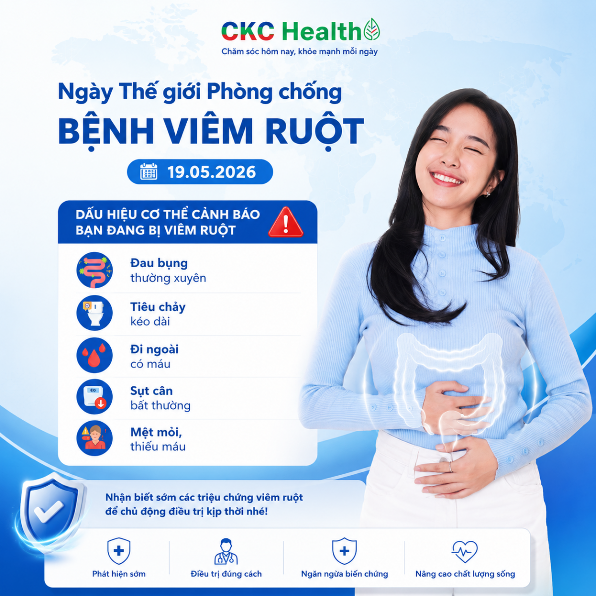 NGÀY THẾ GIỚI PHÒNG CHỐNG BỆNH VIÊM RUỘT (19.05.2026)